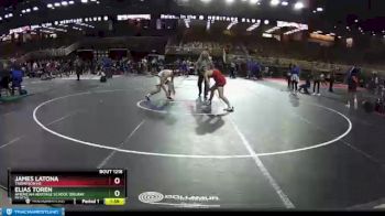 145 lbs Champ. Round 2 - James Latona, Thompson HS vs Elias Toren, American Heritage School (Delray Beach)