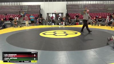 105 lbs Semis & 1st Wrestleback (8 Team) - Chad Artman, POWA vs Lou Keneson, Fort Hammers