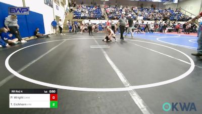 52 lbs Rr Rnd 4 - Phoenix Wright, Caney Valley Wrestling vs Teagan Eichhorn, Vinita Kids Wrestling