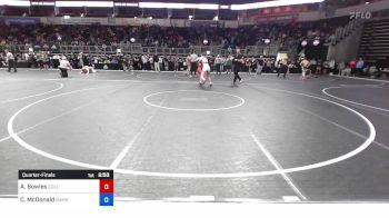 119.2-129 lbs Quarterfinal - Anna Bowles, Collum Trained vs Cooper McDonald, Marksmen Wrestling Club