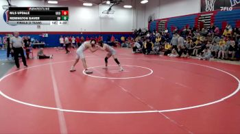 184 lbs Finals (2 Team) - Remington Bauer, Baldwin Wallace vs Nils Updale, Ursinus