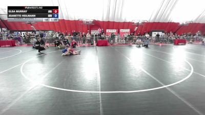 110 lbs Champ. Round 1 - Elsa Murray, Askren Wrestling Academy vs Jeanette Heilmann, Big Dog WC