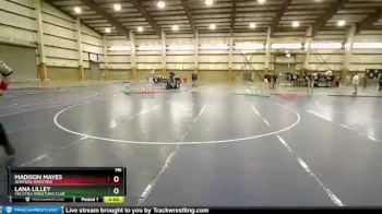 110 lbs Semifinal - Skyla Zimmerman, Lionheart Wrestling Club vs Jamie Barton, Westlake