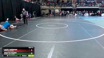 145G Quarterfinal - Lacey Sherman, Nome High School vs Kirstyn Passin, Valdez High School