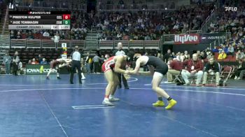 1A-150 lbs Champ. Round 1 - Jase Tommasin, Starmont vs Preston Kulper, Central Community, Elkader