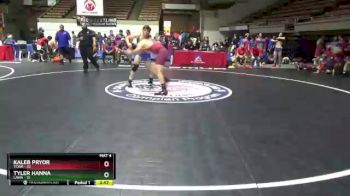 182 lbs Round 2 (16 Team) - Kaleb Pryor, TCWA vs Tyler Hanna, LAWA