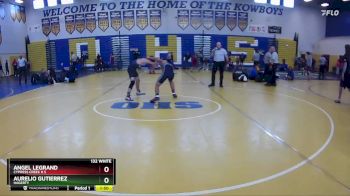 132 White Quarterfinal - Aurelio Gutierrez, Hagerty vs ANGEL LEGRAND, Cypress Creek H S