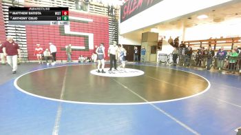 132 lbs Consi Of 4 - Matthew Batista, Worcester Tech vs Anthony Celio, Somerset Berkley