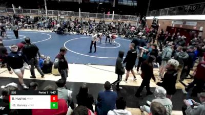 220 lbs Semifinal - Braeden Harvey, Mead vs Brendan Hughes, Mt. Spokane