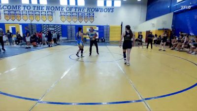 130 lbs Round 1 (6 Team) - Chloelynn Caldwell, Attack WC vs Delaney Spencer, The Outsiders