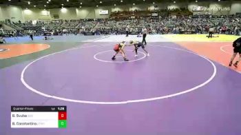 90 lbs Quarterfinal - Beckett Svuba, Siouxland Wrestling Academy vs Bryson Constantino, Elite Force Wrestling Club