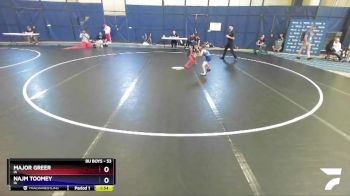 53 lbs Semifinal - Major Greer, IA vs Najm Toomey, IA