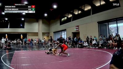 126 lbs Round 3 (6 Team) - Peyton Breaux, Pod Squad vs Jordan Rice, Elevation WC #2