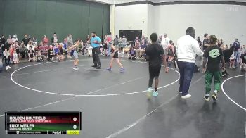 66 lbs Semifinal - Luke Weiler, Carolina Reapers vs Holden Holyfield, James Island Youth Wrestling C