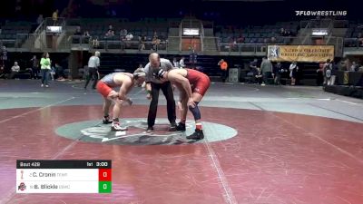 157 lbs Prelims - Colin Cronin, Temple University vs Benjamin Blickle, The Ohio State University WC