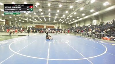 174 lbs Cons. Round 4 - Faqeer Hamidullah, Albany vs Mathias Schweitzer, Rensselaer Polytechnic Institute