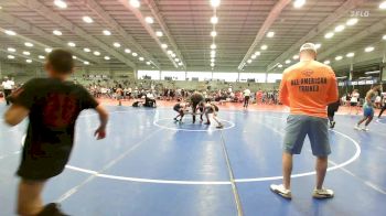 95 lbs Round Of 16 - Brady Genard, Mat Assassins Red vs Reece Clark, All-American Wrestling Club MS