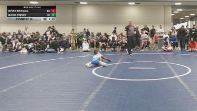 50 lbs Round Of 16 - Johan Randall, MD vs Jacob Street, NC