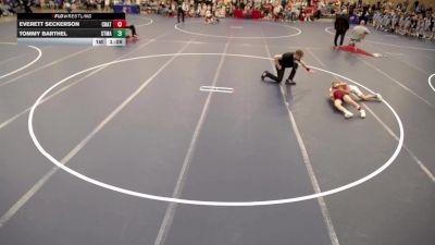 Elementary - 80 lbs Tommy Barthel, STMA vs Everett Seckerson, Chatfield