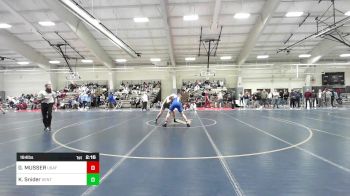 184 lbs Round Of 16 - GAGE MUSSER, Air Force vs Kyle Snider, Kent State