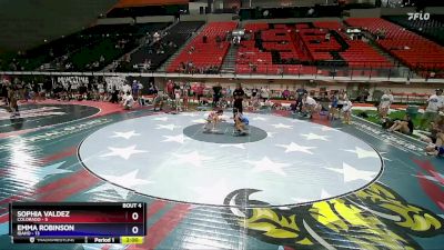 81 lbs Round 1 (8 Team) - Sophia Valdez, Colorado vs Emma Robinson, Idaho