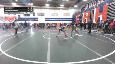 175 lbs Cons. Round 4 - Shawki Hubbard, Canyon Springs vs Ali Okenov, Birmingham Charter