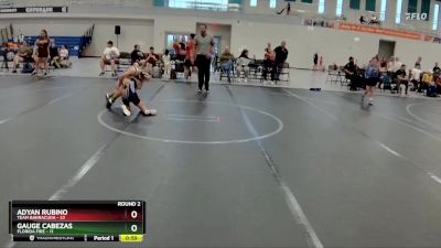 76 lbs Round 2 (6 Team) - Adyan Rubino, Team Barracuda vs Gauge Cabezas, Florida Fire