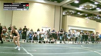 123 lbs Round Of 16 - Kaileia Villavicencio, Wrestling University vs Brooklyn Weimer, Elite Force WC