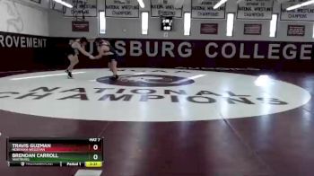 149 lbs Cons. Round 4 - Brendan Carroll, Wartburg vs Travis Guzman, Nebraska Wesleyan