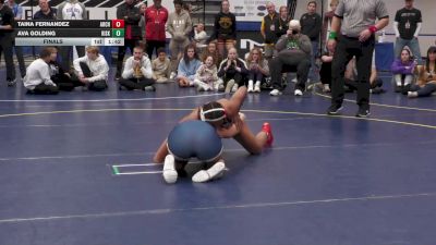 142 lbs Final - Taina Fernandez, Archbishop Spalding-OH vs Ava Golding, Kiski Area