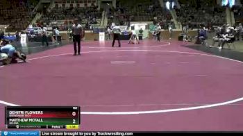 182 lbs Champ. Round 1 - Matthew Mcfall, Helena vs Demitri Flowers, Brewbaker Tech