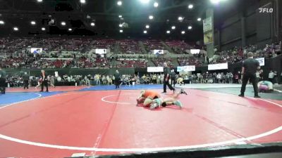 120 lbs Semifinal - Jonathan Hine, Powell Wrestling Club vs Tucker Stygles, Havre Wrestling Club