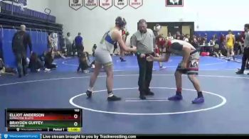 160 lbs Cons. Round 3 - Elliot Anderson, Burns/Pine Bluffs vs Brayden Guffey, Wheatland