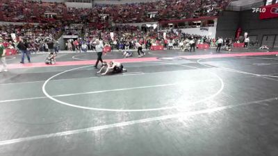 88 lbs Cons. Round 2 - Kilian Kaufman, Victory School Of Wrestling vs Weston Braun, Viroqua