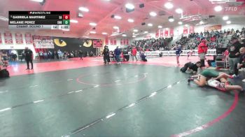 100 lbs Champ. Round 1 - Gabriela Martinez, Santa Ana vs Melanie Perez, Centennial (NV)