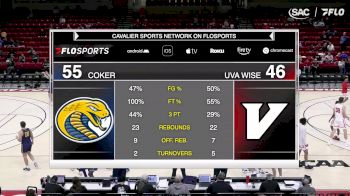 Replay: Coker vs UVA Wise | Nov 23 @ 4 PM