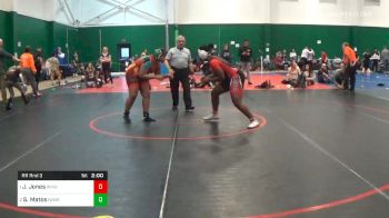 195 lbs Prelims - Joanna Jones, Wingate E.C. Brooklyn, New York vs Sujeydy Matos, Harry S Truman HS, Bronx, NY