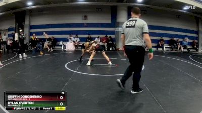 76 lbs Finals (2 Team) - Dylan Overton, MD Maniacs vs Griffin Doroshenko, Mat Assassins Red