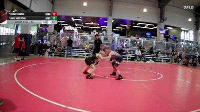 75 lbs Cons. Round 3 - Jax Helton, All American Wrestling Club vs Colt Eizel, North DeSoto Wrestling Academy