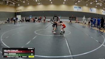 56 lbs Round 3 - Nick Johnson, Crystal Coast Grapplers vs Kellen O`Malley, Capital City Wrestling Club