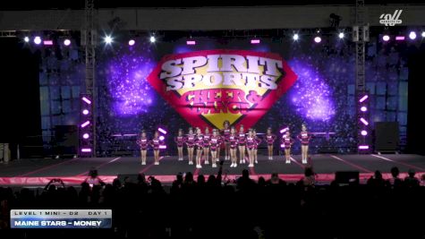 Maine Stars - Money [2025 L1 Mini - D2 Day 1] 2025 Spirit Sports Worcester Nationals