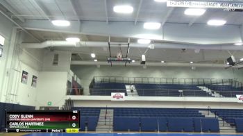 165 lbs Cons. Round 3 - Carlos Martinez, Simpson (Calif.) vs Cody Glenn, Eastern Oregon University (OR)