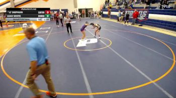 105 lbs Quarterfinal - LT Diephuis, Canton vs Leah White, Peoria (Richwoods)