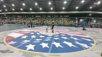 40 lbs Champ. Round 2 - Bridger Idso, Dickinson Wrestling Club vs Emmitt Shaffer, Touch Of Gold Wrestling Club