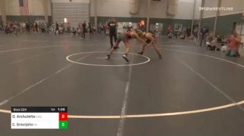 175 lbs Quarterfinal - Dominic Archuletta, Eaglecrest High School vs Cole Grovijohn, Howells-Dodge