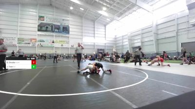 66 lbs Consolation - Benjamin Steward, Dominate WC vs Jd Alguire, NM Bad Boyz