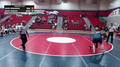 285 lbs Round 3 (3 Team) - Brady Schultz, McKinney Boyd vs Kodjo Nomagnon, Princeton