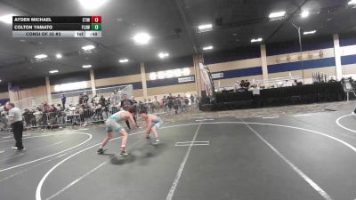 126 lbs Consi Of 32 #2 - Ayden Michael, Etiwanda HS vs Colton Yamato, Flow Academy HI