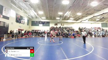 220 lbs Consolation - Charlie Turner, Portsmouth vs Toby Brown Jr., Nashua North