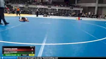 105 lbs Semis (4 Team) - Devon Schmidt, Paynesville vs Desmon Okorie, Kasson-Mantorville